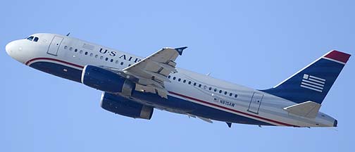 US Airways A319-132 N819AW, August 9, 2013
